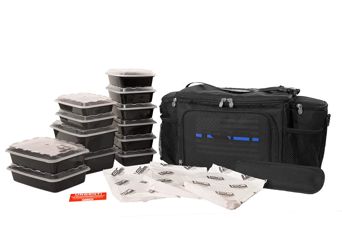 6 Meal Thin Blue Line ISOBAG ® - Image 2