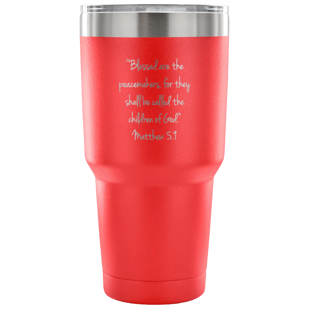 Blessed are the Peacemakers Tumbler - Image 6