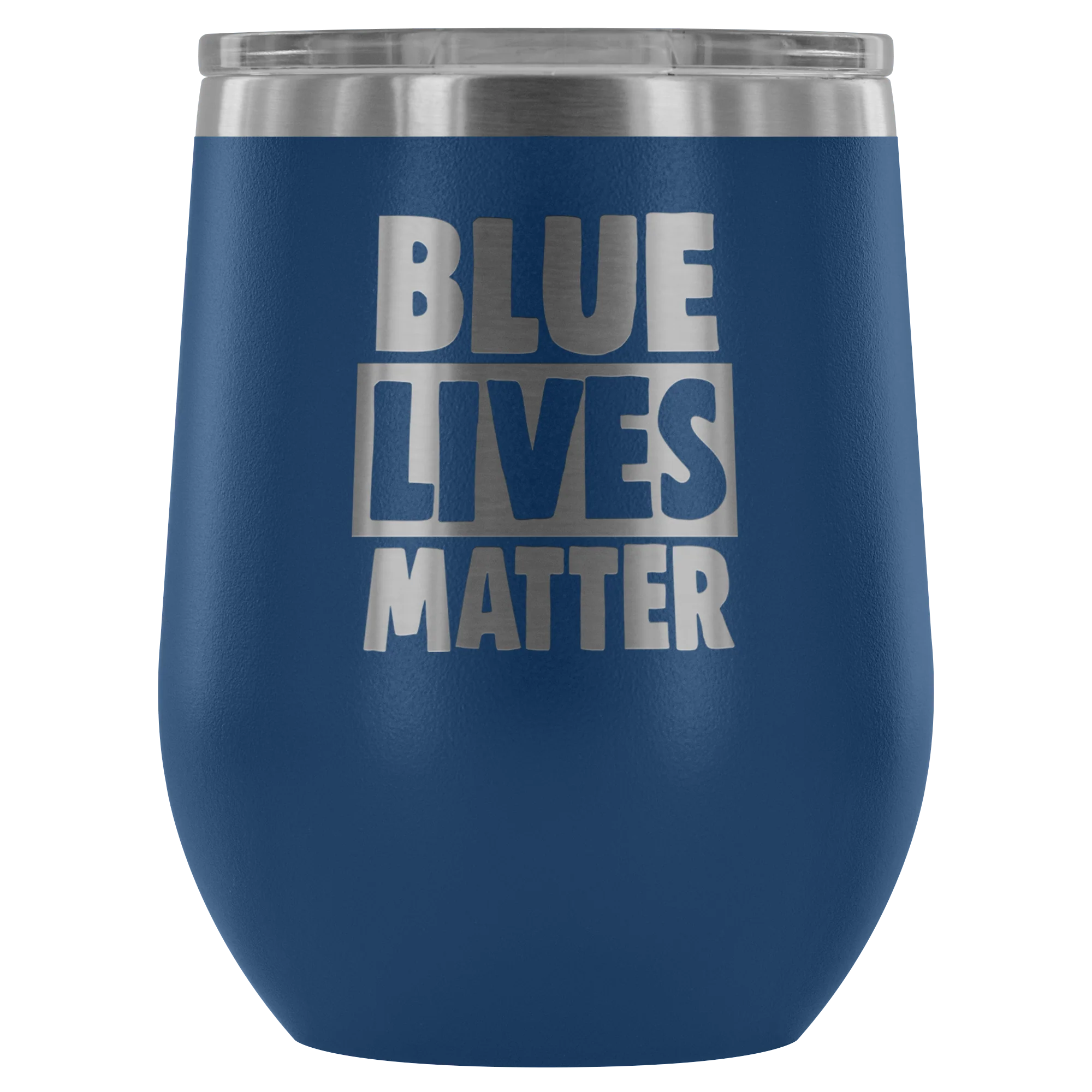 Blue Live Matter Wine Tumbler - Image 2