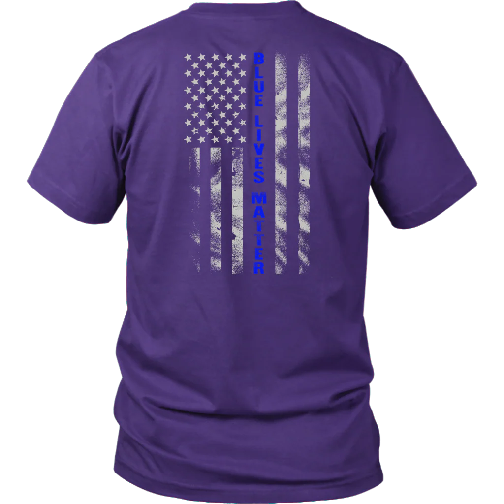 Blue Lives Matter Blue Line Flag Shirts and Hoodies