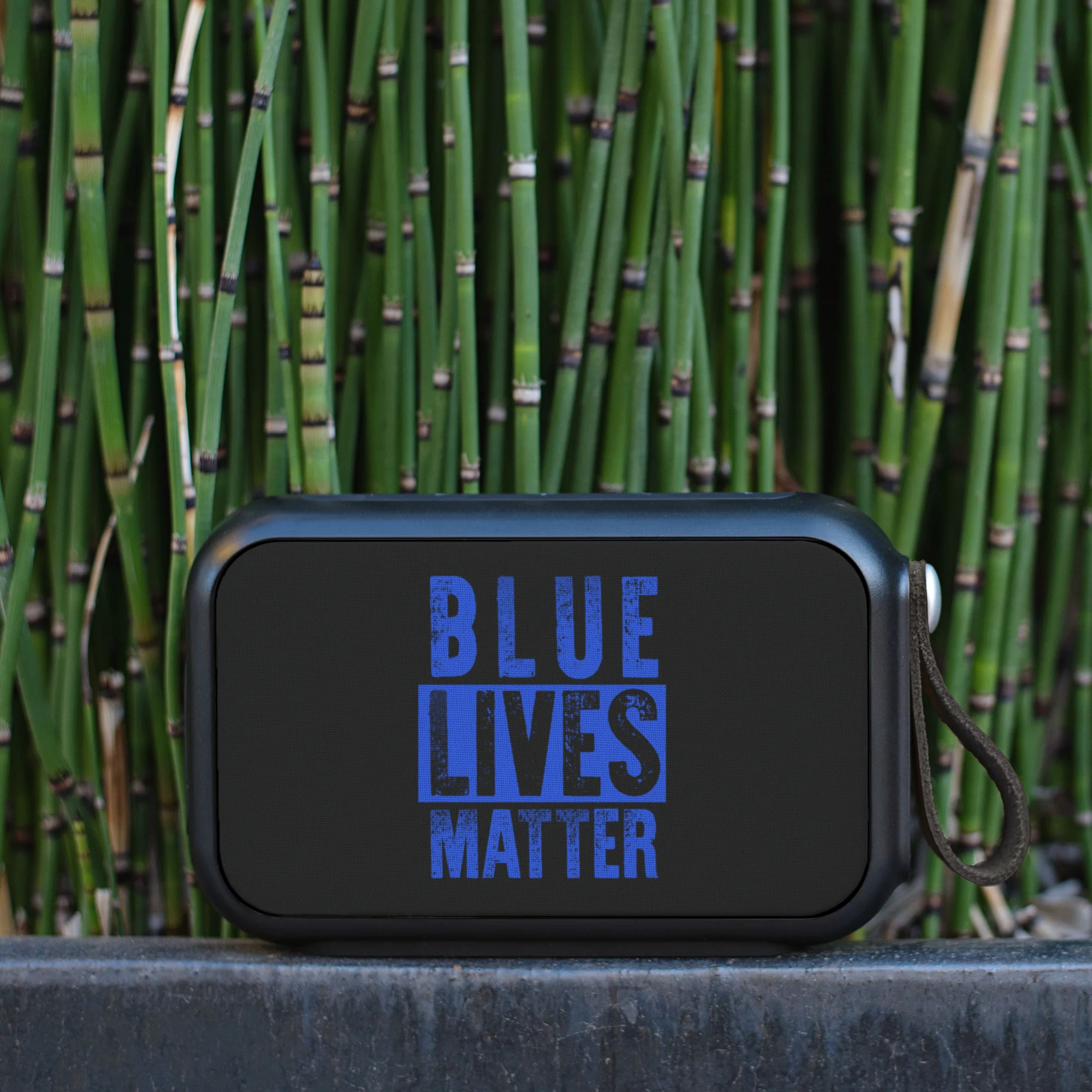Blue Lives Matter Bluetooth Speaker - 10 Watts - Image 4
