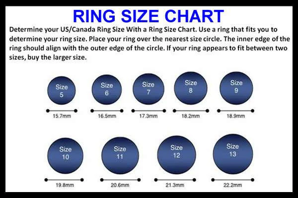 White Gold Plated Blue Line Gemstone Ring - Image 4