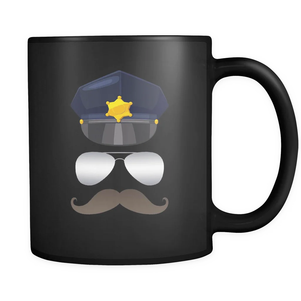 Cop Face Mug - Image 2