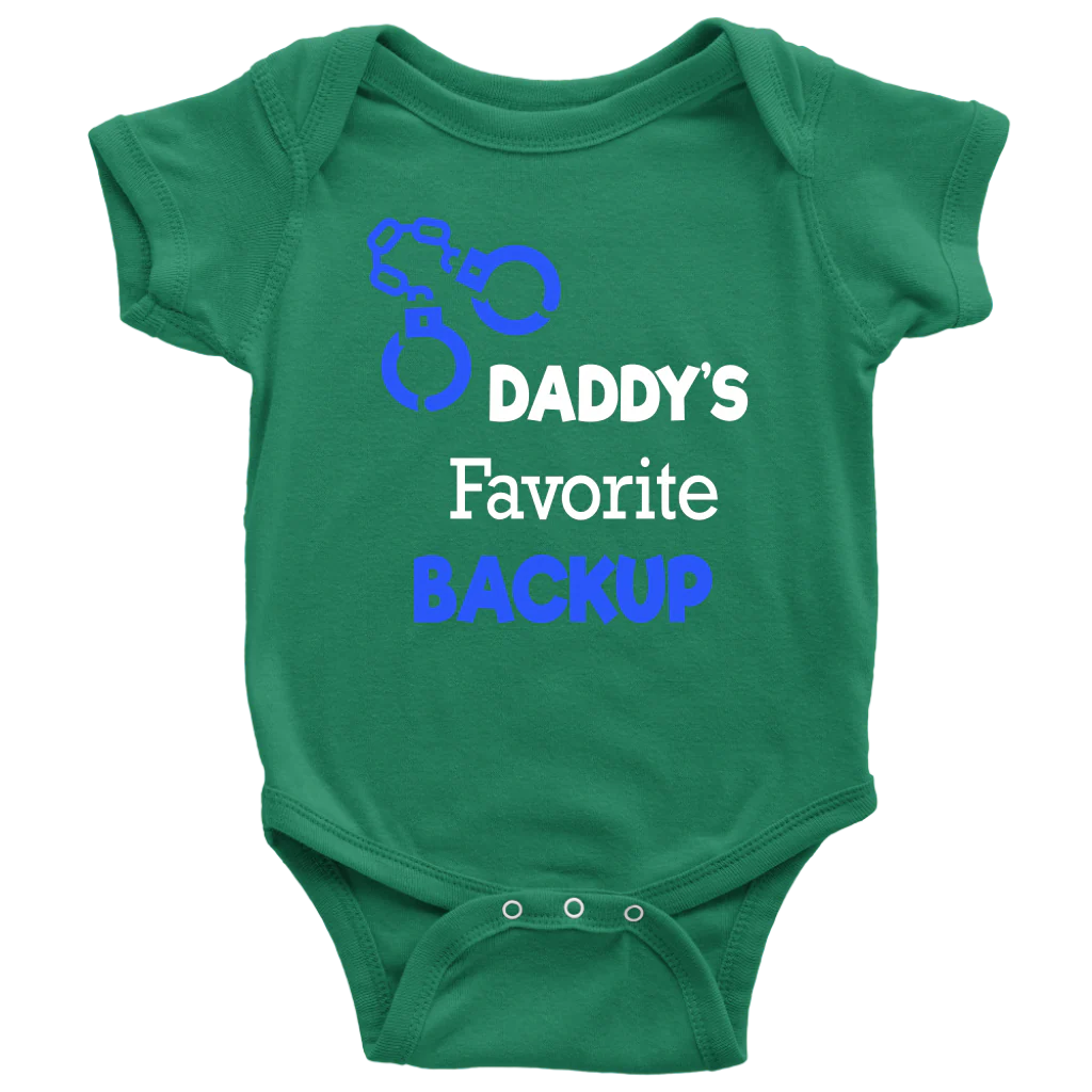 Daddy's Favorite Backup Infant Baby Onesie Bodysuit - Image 3