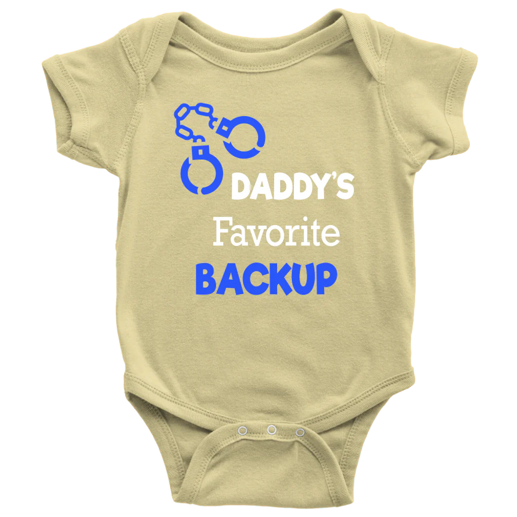 Daddy's Favorite Backup Infant Baby Onesie Bodysuit - Image 6