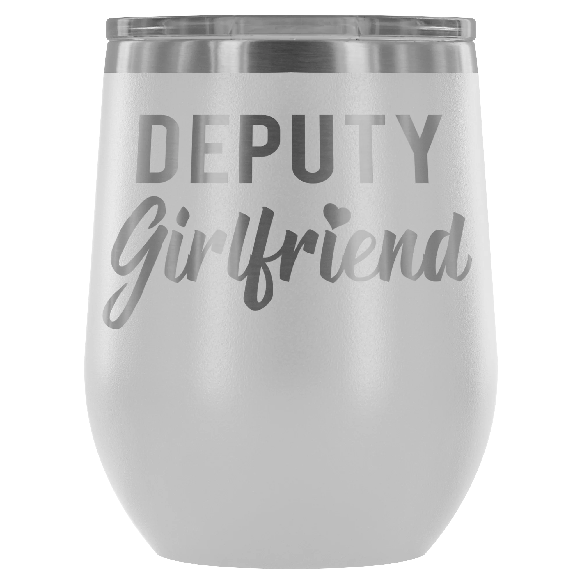 Deputy Girlfriend Wine Tumbler - Image 10