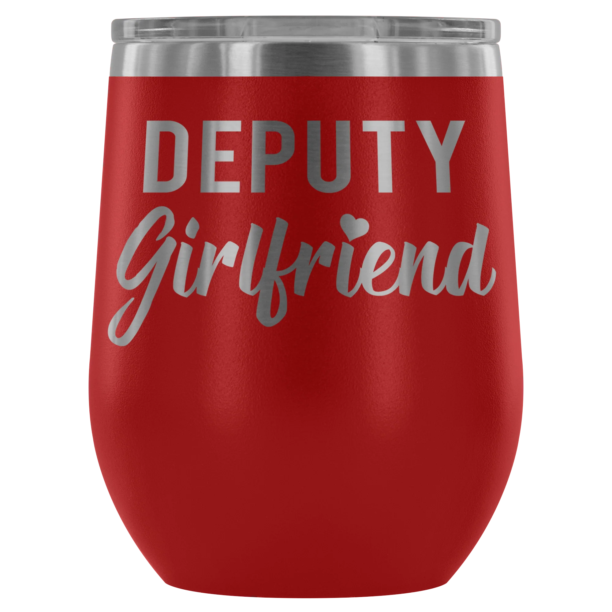 Deputy Girlfriend Wine Tumbler - Image 11