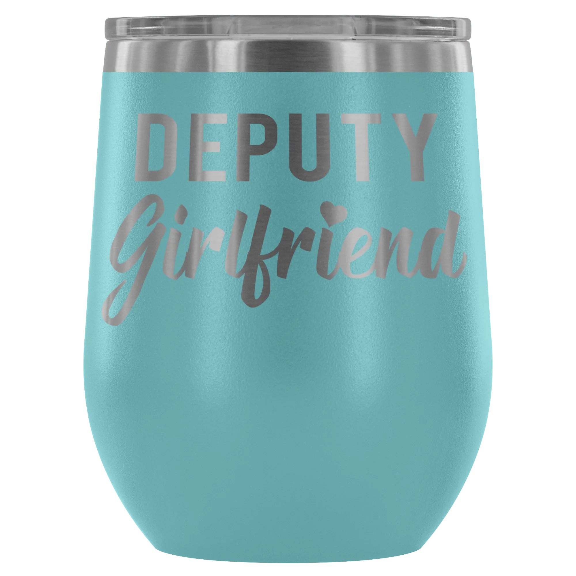 Deputy Girlfriend Wine Tumbler - Image 3
