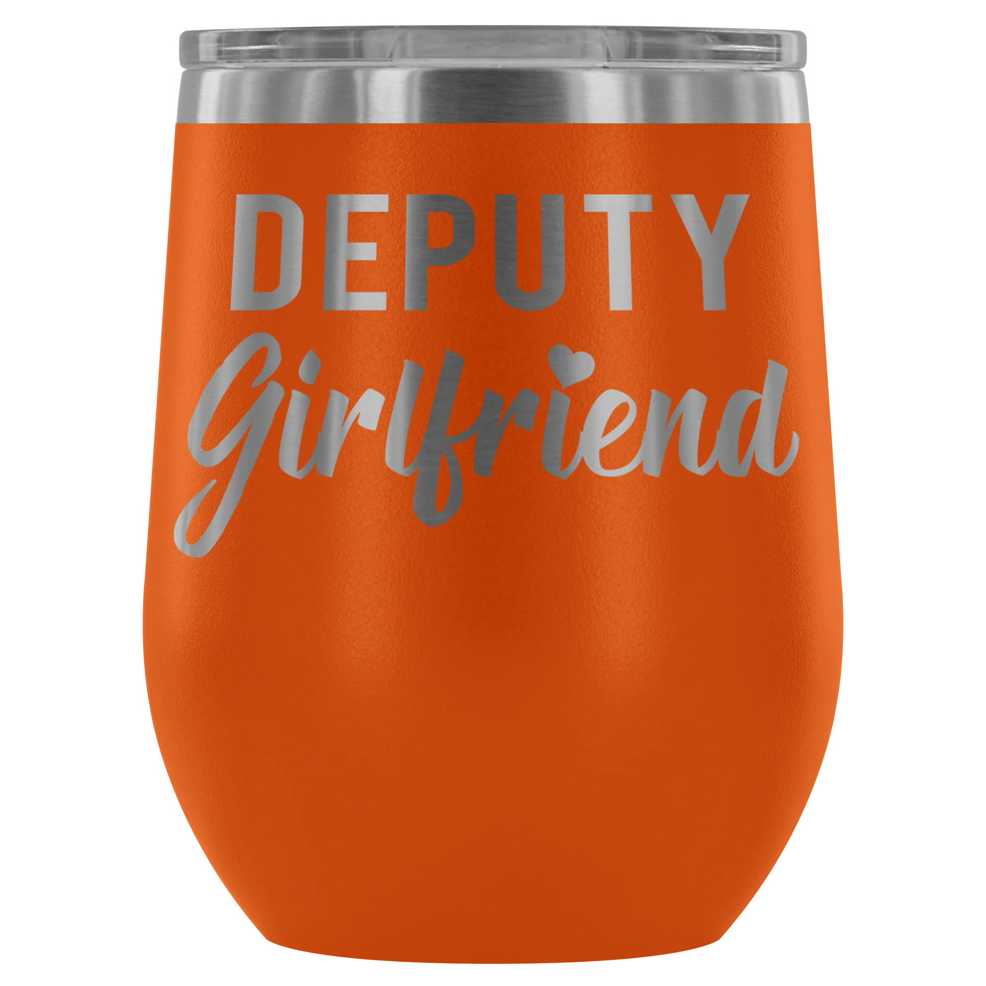 Deputy Girlfriend Wine Tumbler - Image 5