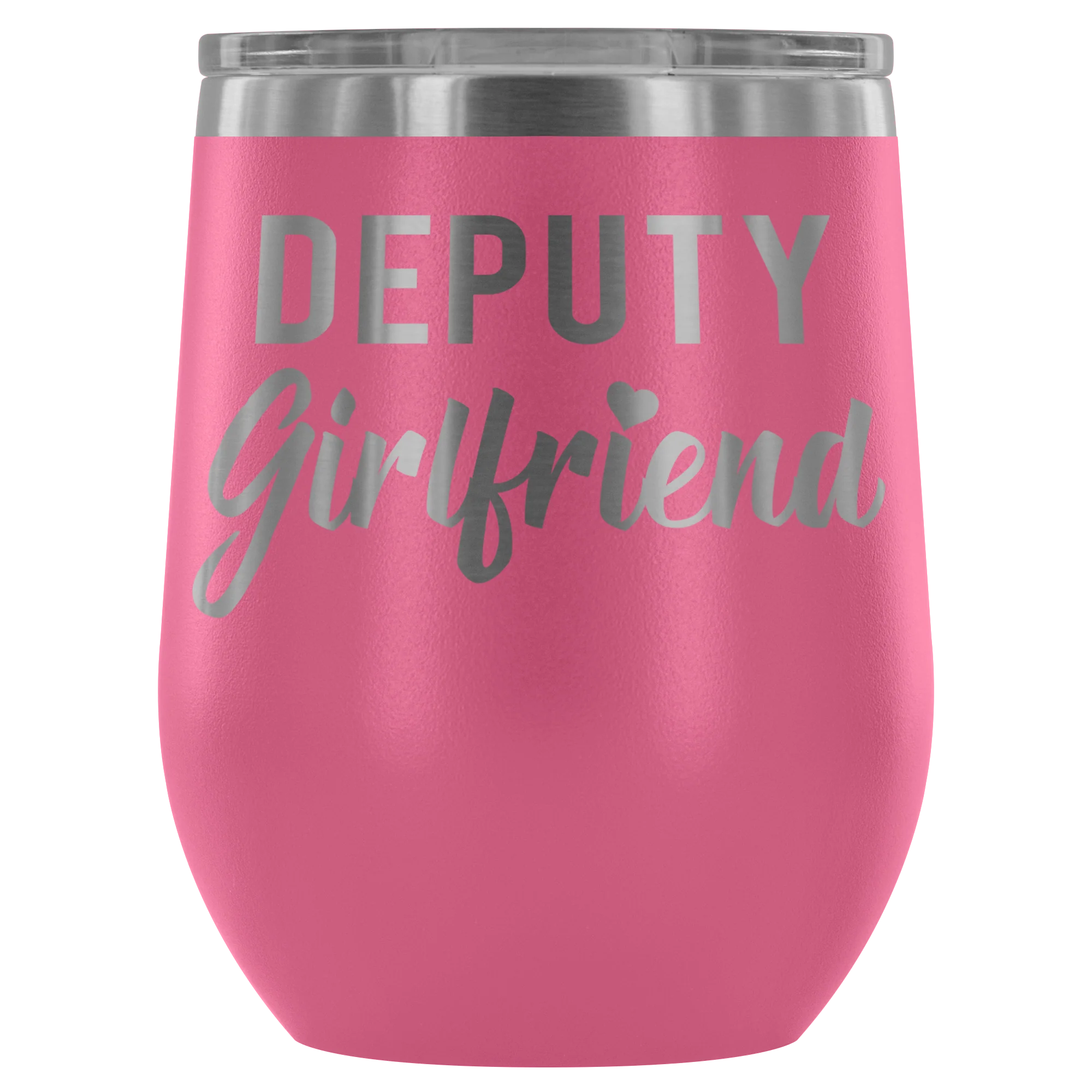 Deputy Girlfriend Wine Tumbler - Image 7
