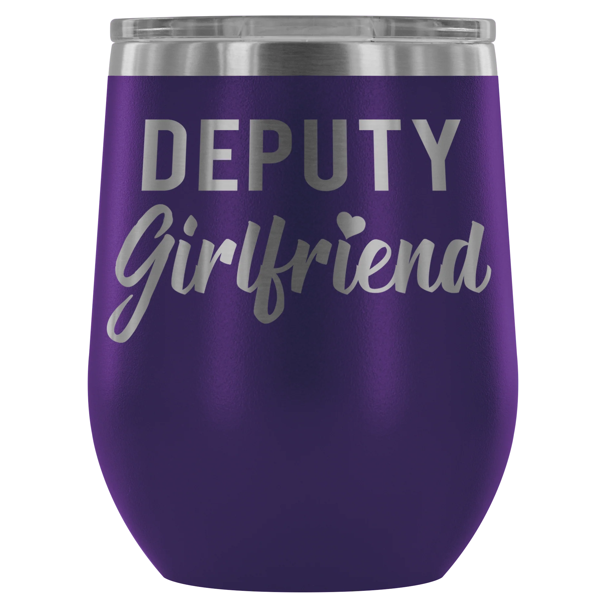 Deputy Girlfriend Wine Tumbler - Image 8