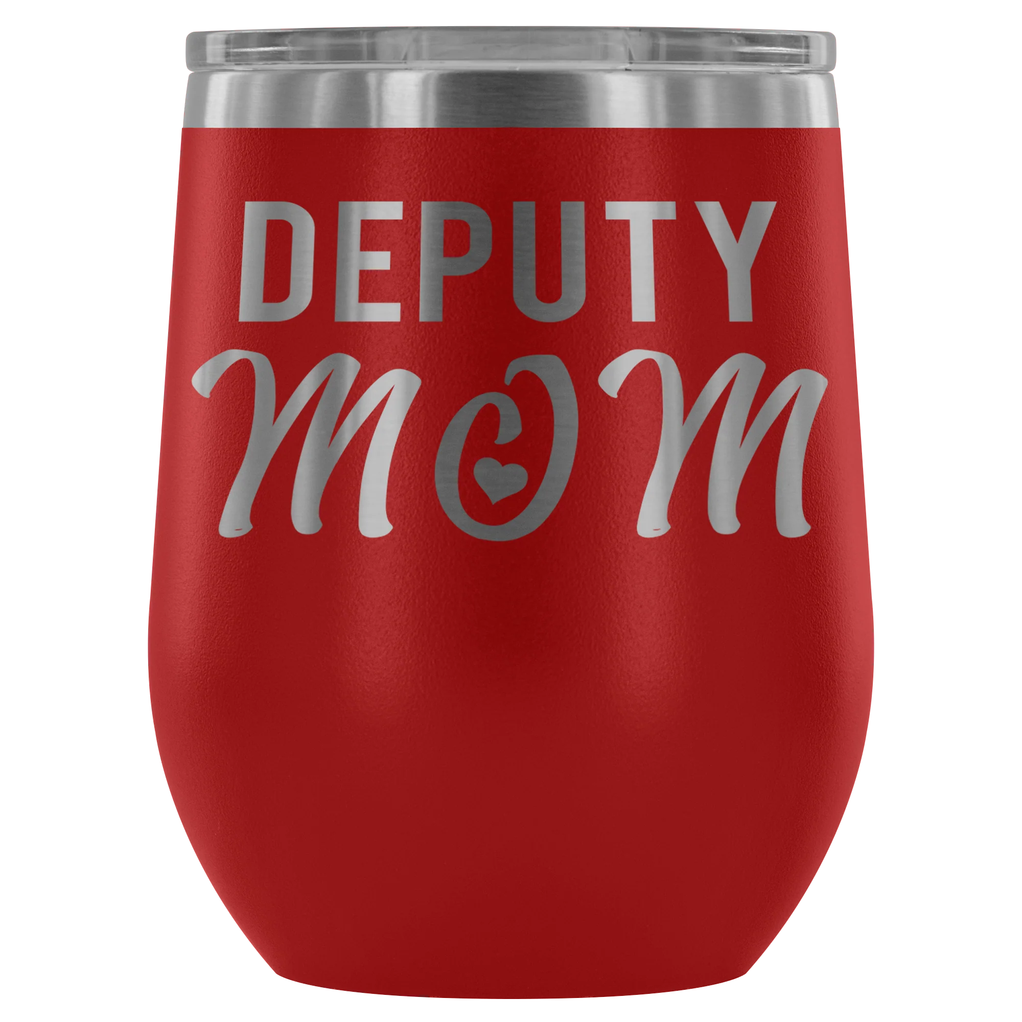 Deputy Mom Wine Tumbler - Image 12