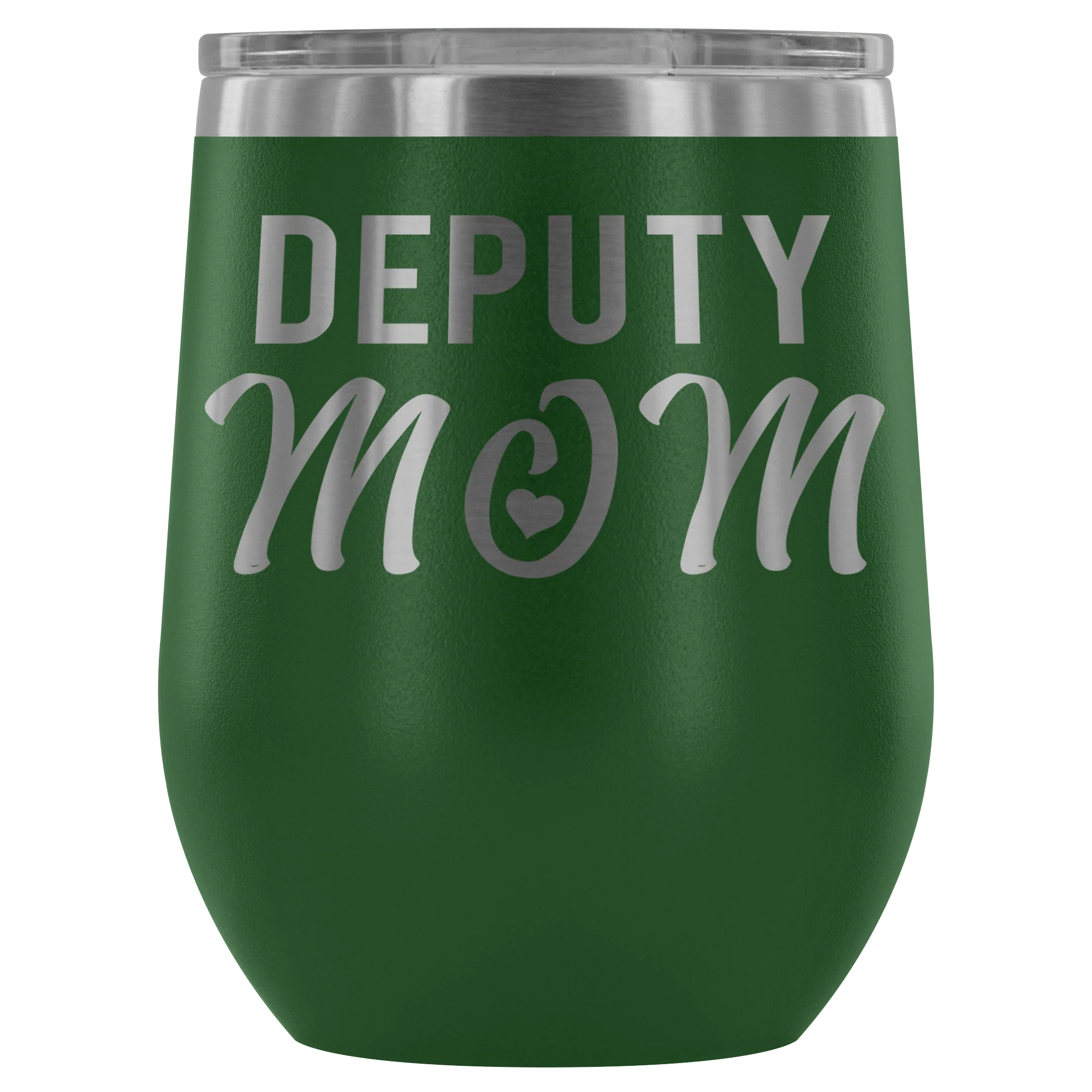 Deputy Mom Wine Tumbler - Image 3