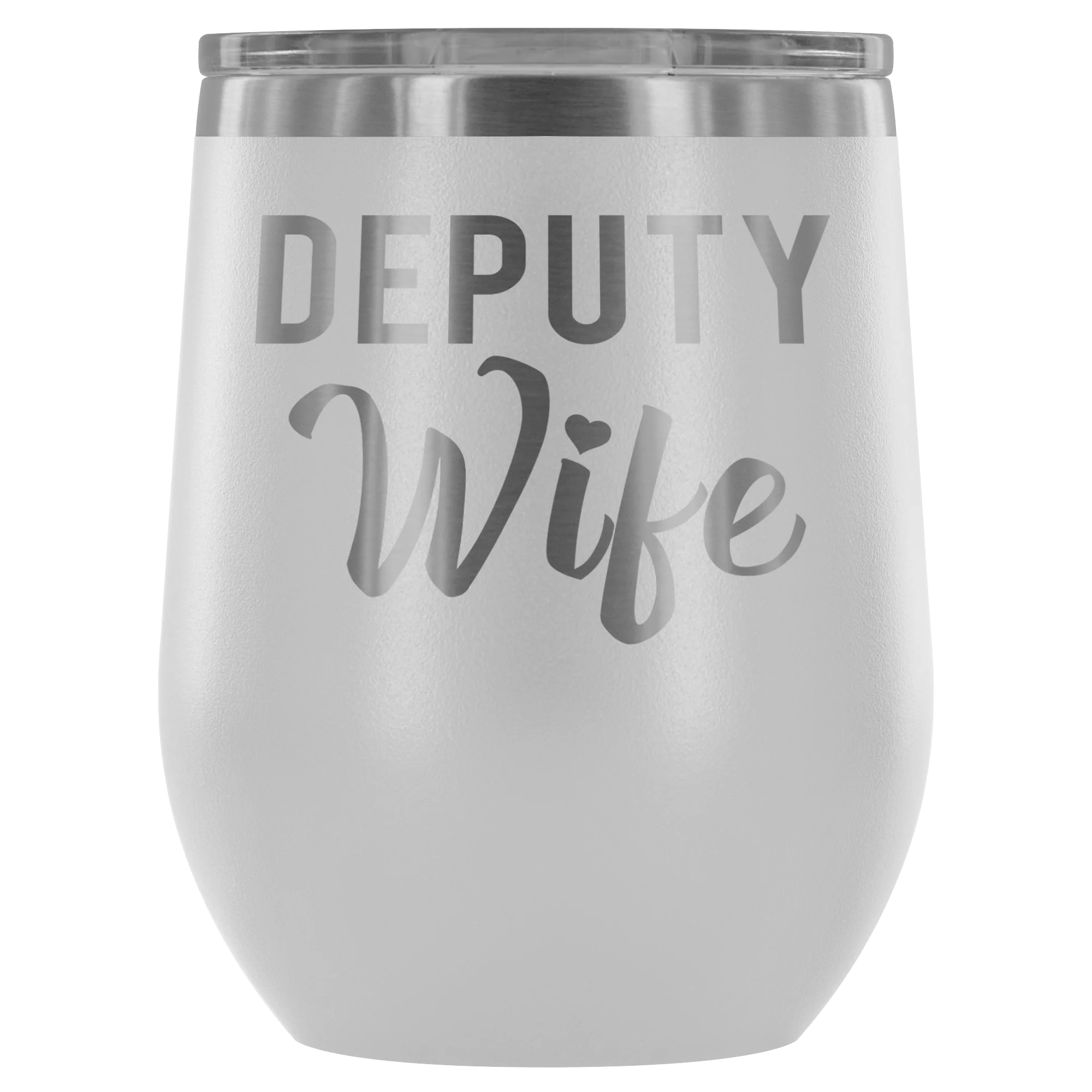 Deputy Wife Wine Tumbler - Image 11