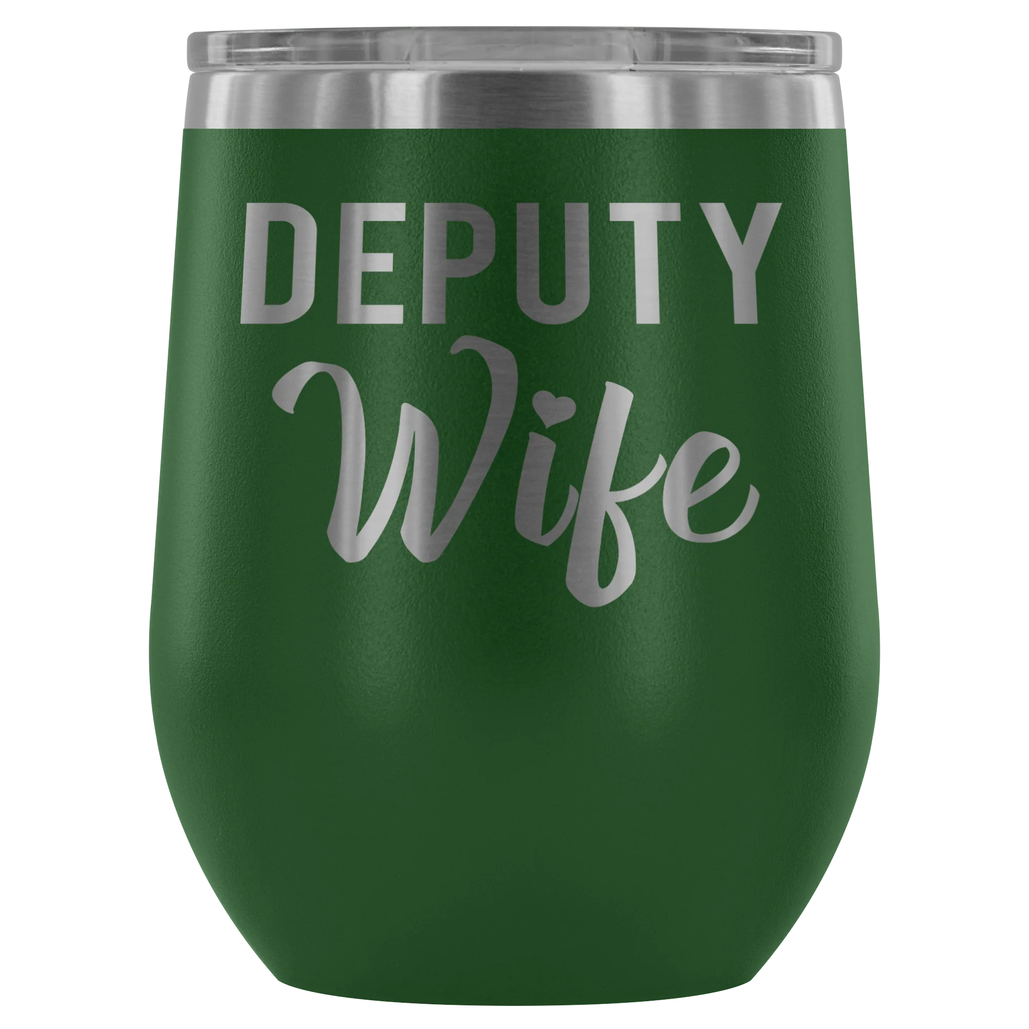 Deputy Wife Wine Tumbler - Image 3