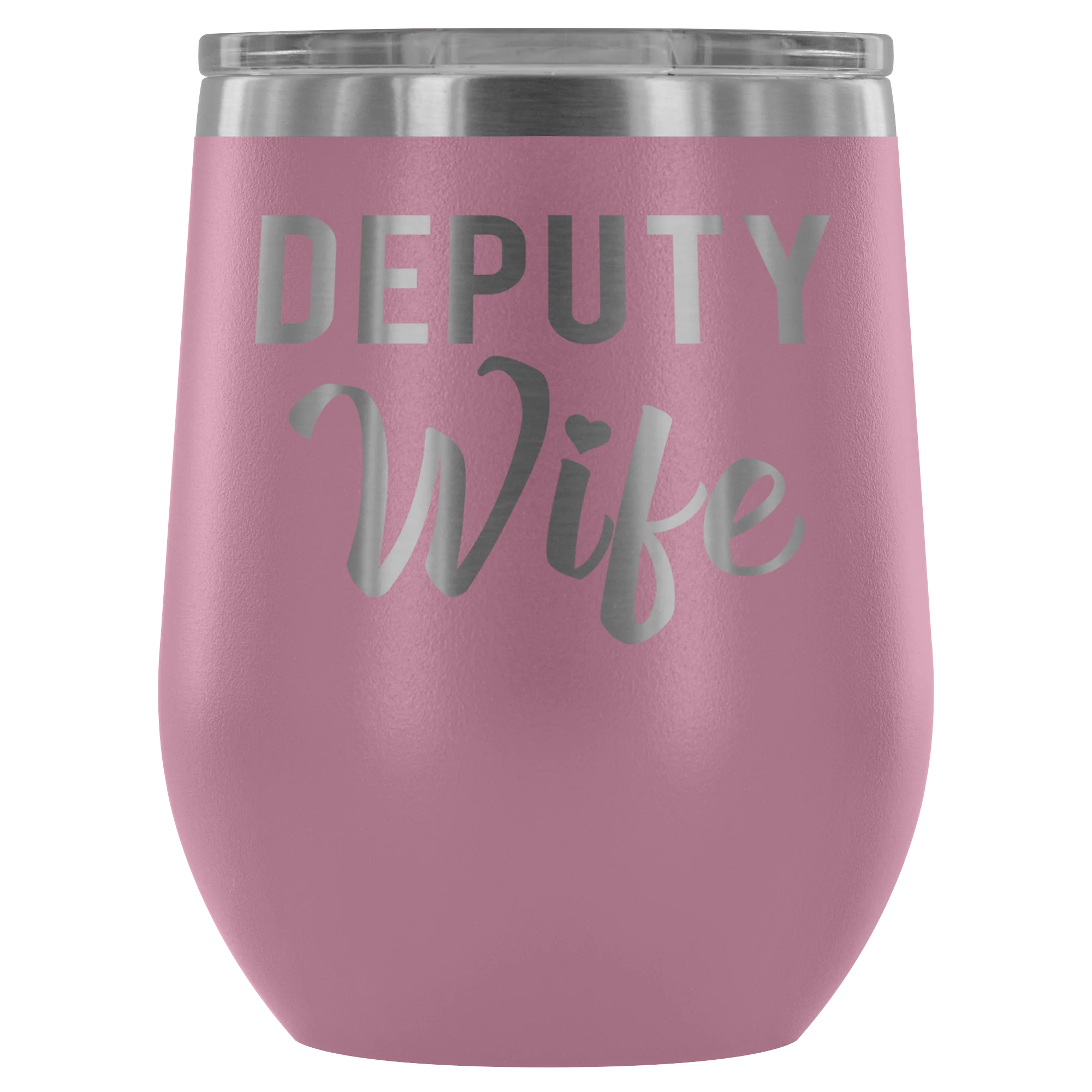 Deputy Wife Wine Tumbler - Image 5