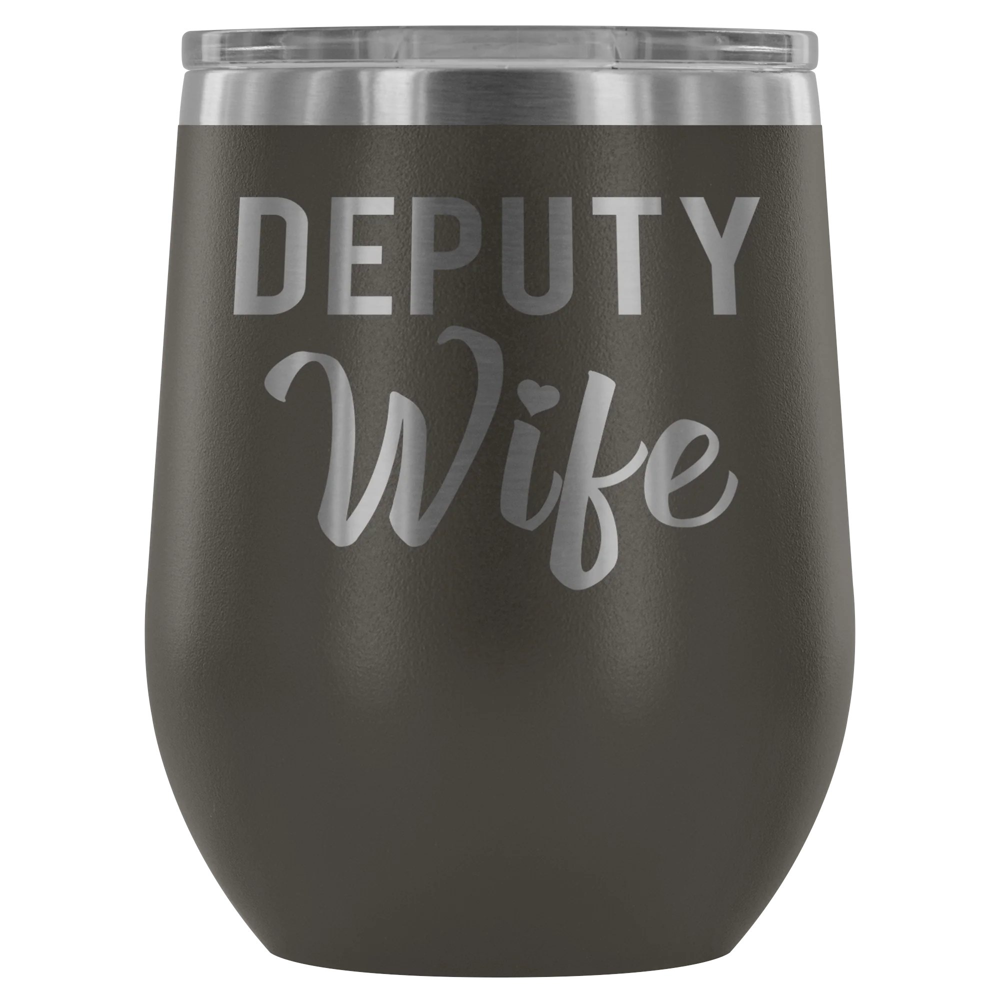 Deputy Wife Wine Tumbler - Image 7