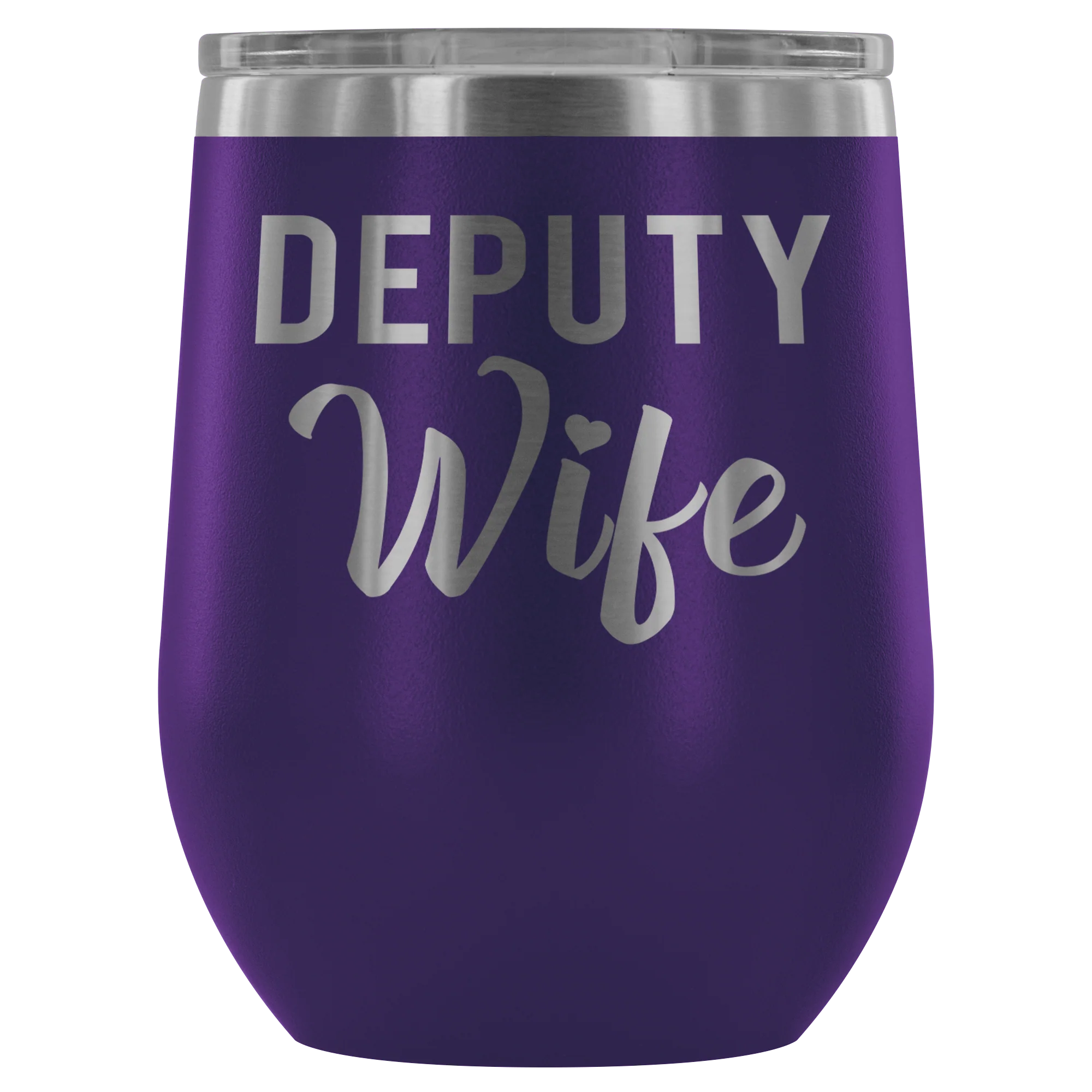 Deputy Wife Wine Tumbler - Image 9