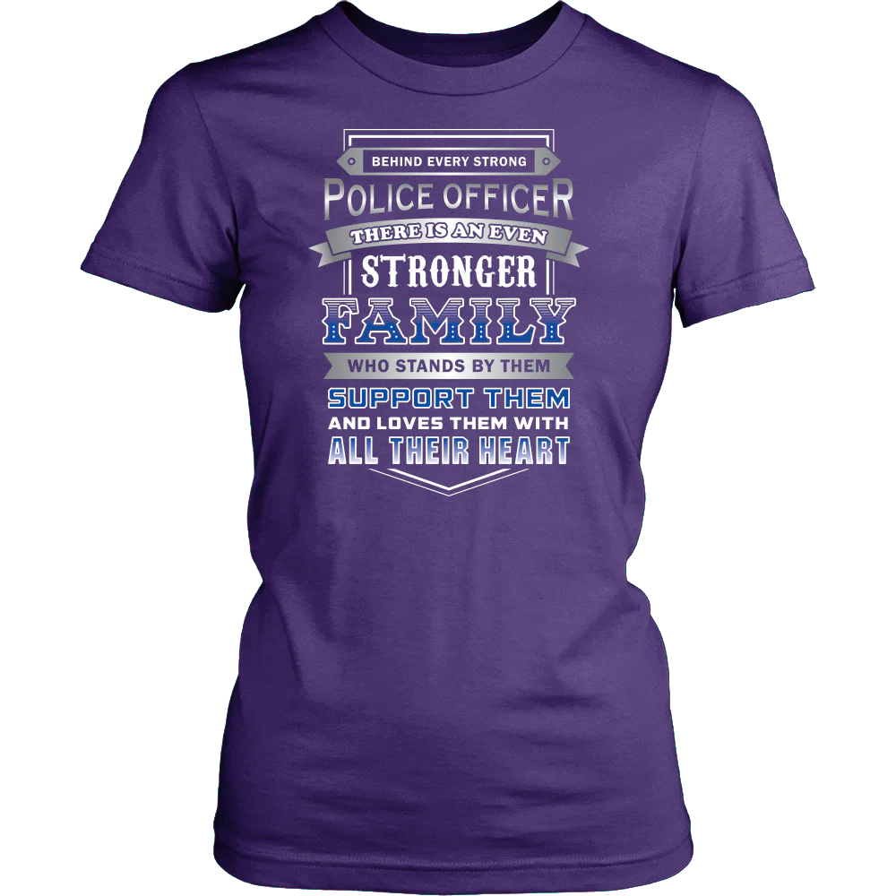 Family Support Their LEOs Shirt - Image 10