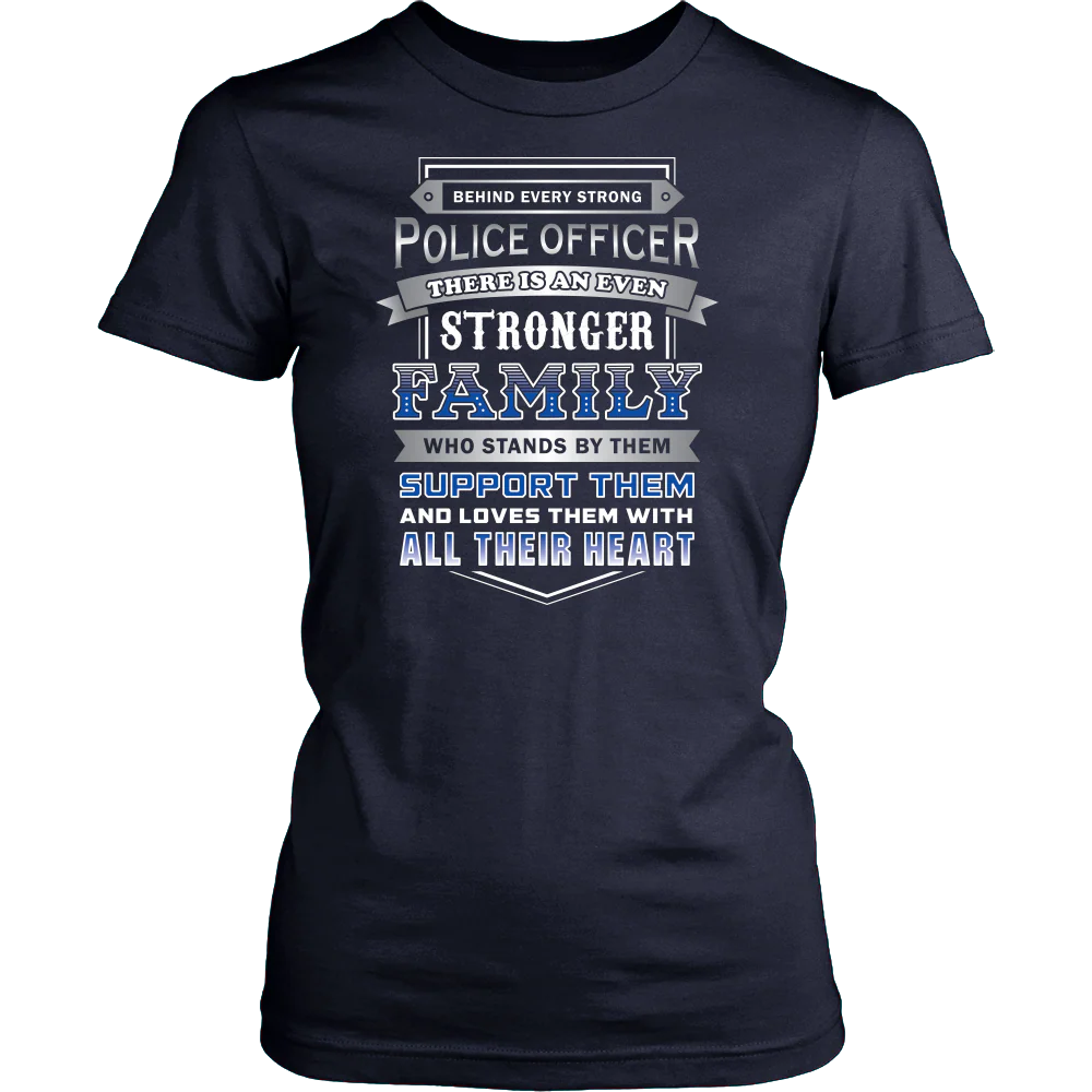 Family Support Their LEOs Shirt - Image 12