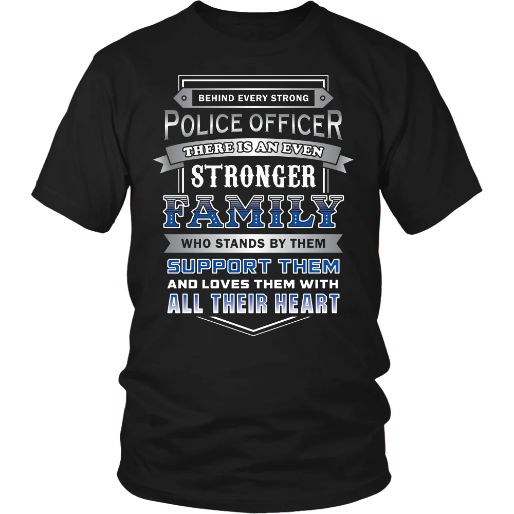 Family Support Their LEOs Shirt - Image 3
