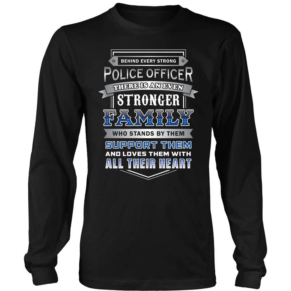 Family Support Their LEOs Shirt - Image 5