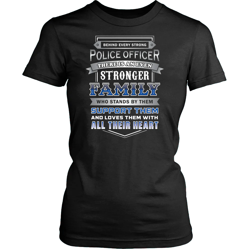Family Support Their LEOs Shirt - Image 9