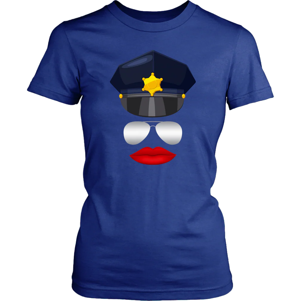 Female Cop Face Shirts & Hoodies - Image 13