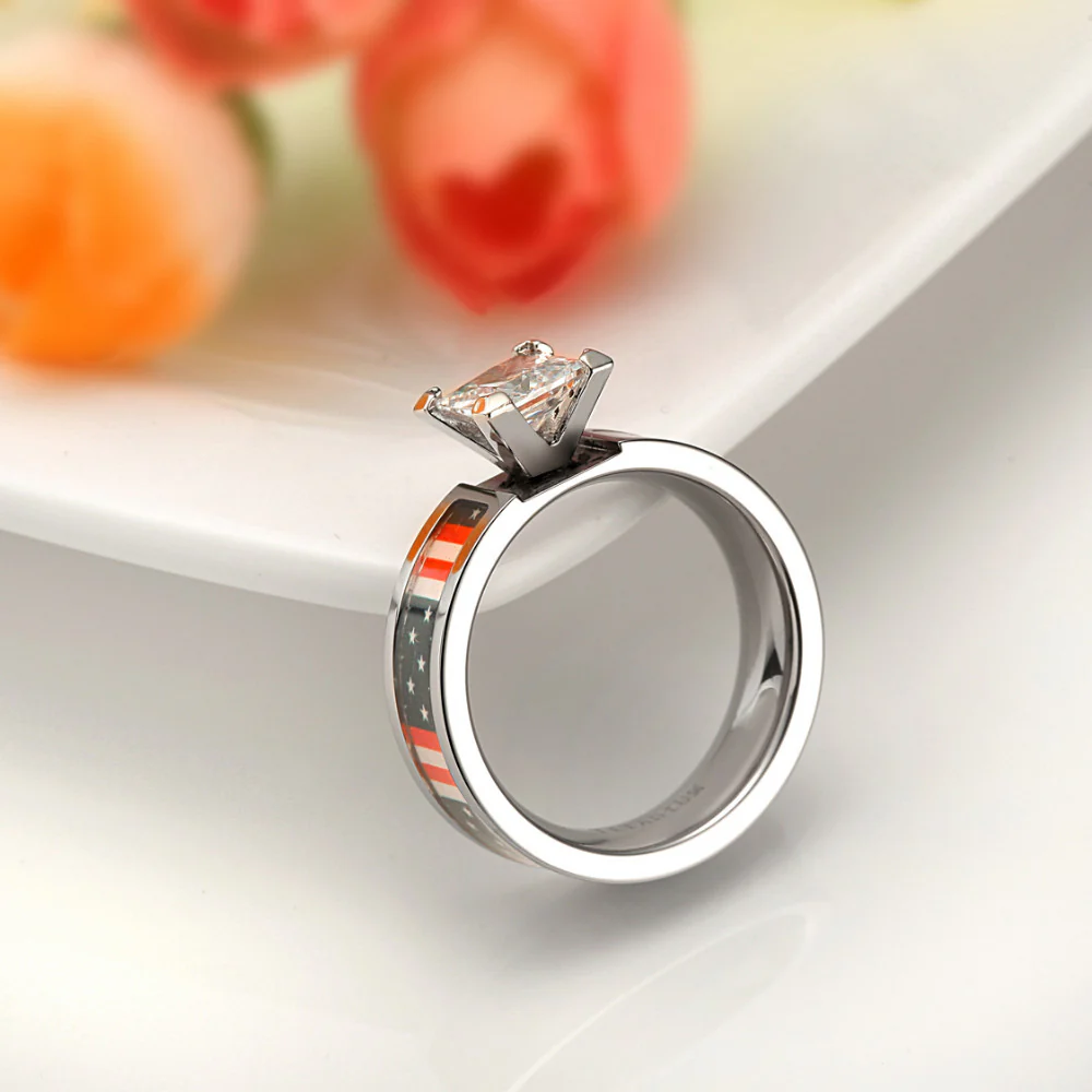 Lovely American Flag Ring - Limited Edition - Image 3