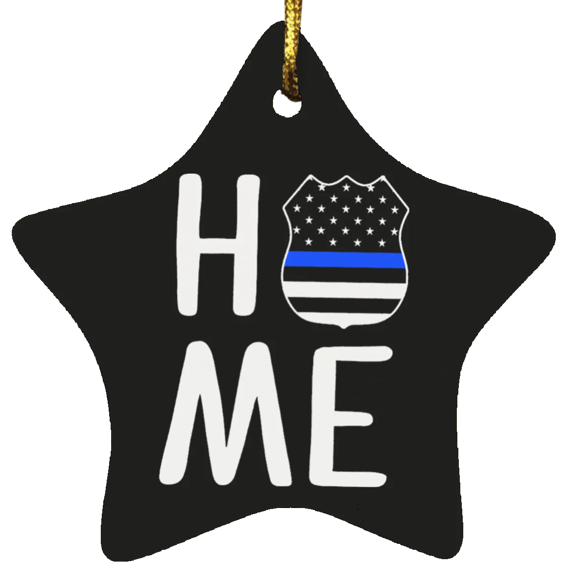 Home Police Badge Ornaments - Image 10