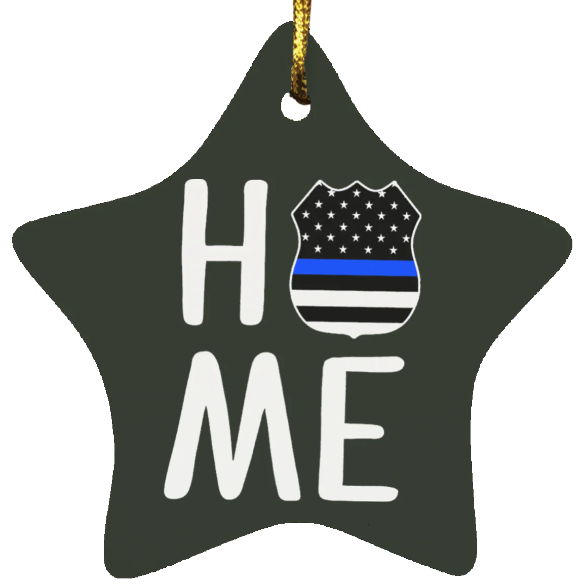 Home Police Badge Ornaments - Image 11