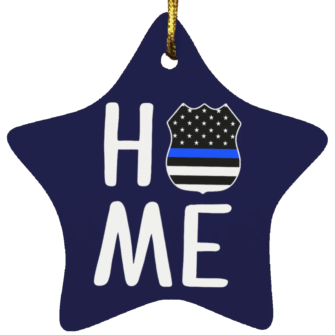 Home Police Badge Ornaments - Image 12