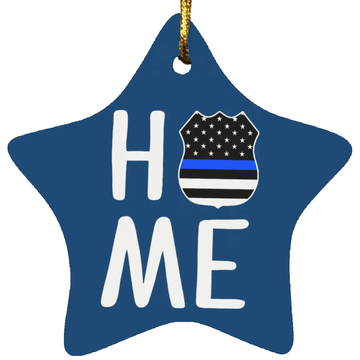 Home Police Badge Ornaments - Image 14