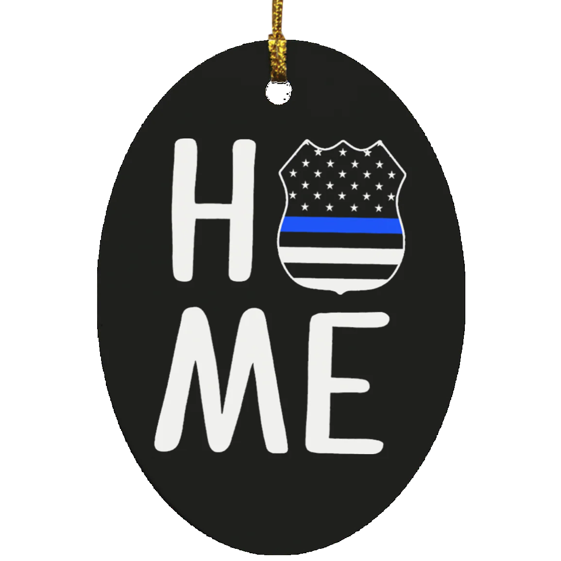 Home Police Badge Ornaments - Image 5