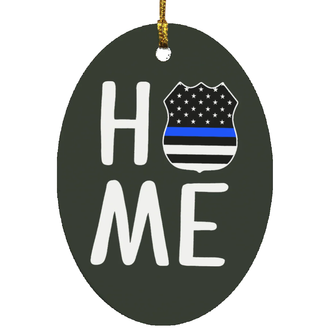 Home Police Badge Ornaments - Image 6