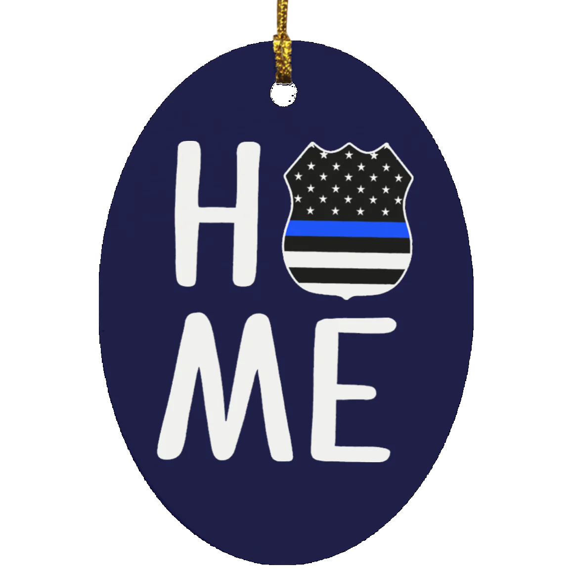Home Police Badge Ornaments - Image 7