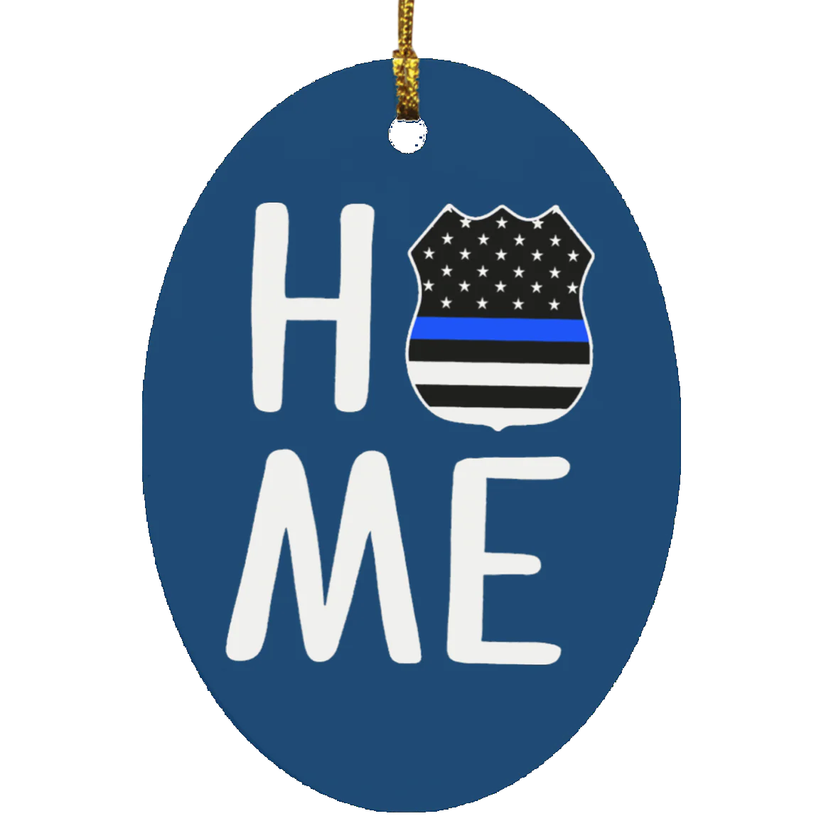 Home Police Badge Ornaments - Image 9