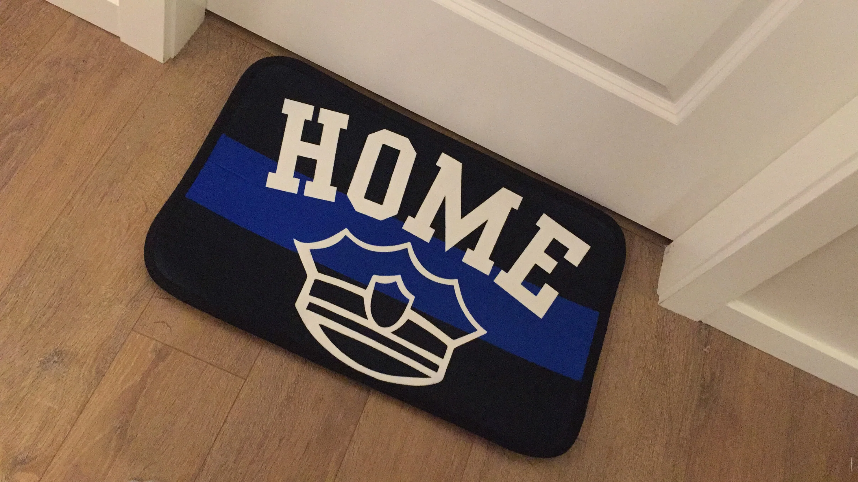 Thin Blue Line "HOME" Doormat - Image 2