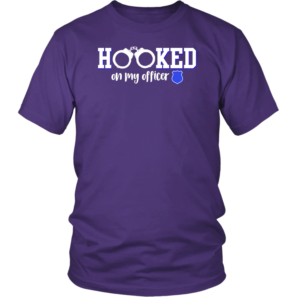 Hooked On my Officer shirts and hoodies - Image 2