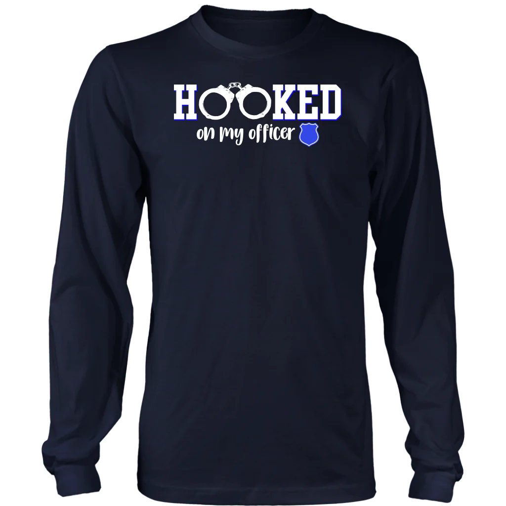 Hooked On my Officer shirts and hoodies - Image 5