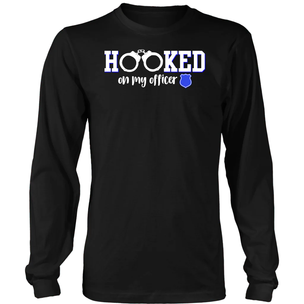 Hooked On my Officer shirts and hoodies - Image 6