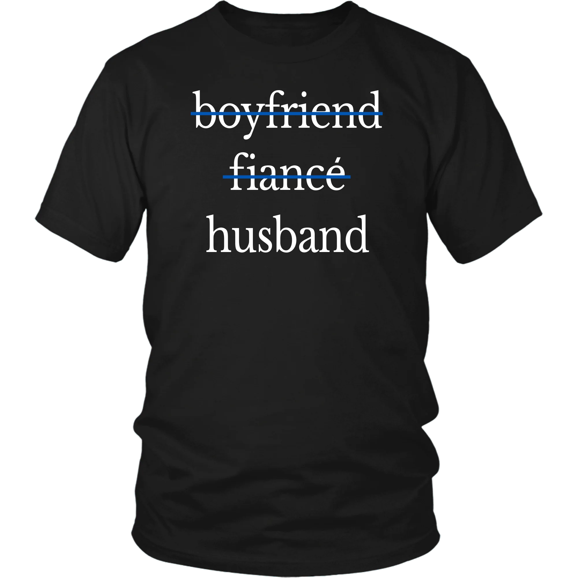 Husband and Wife Thin Blue Line Shirt - Image 2