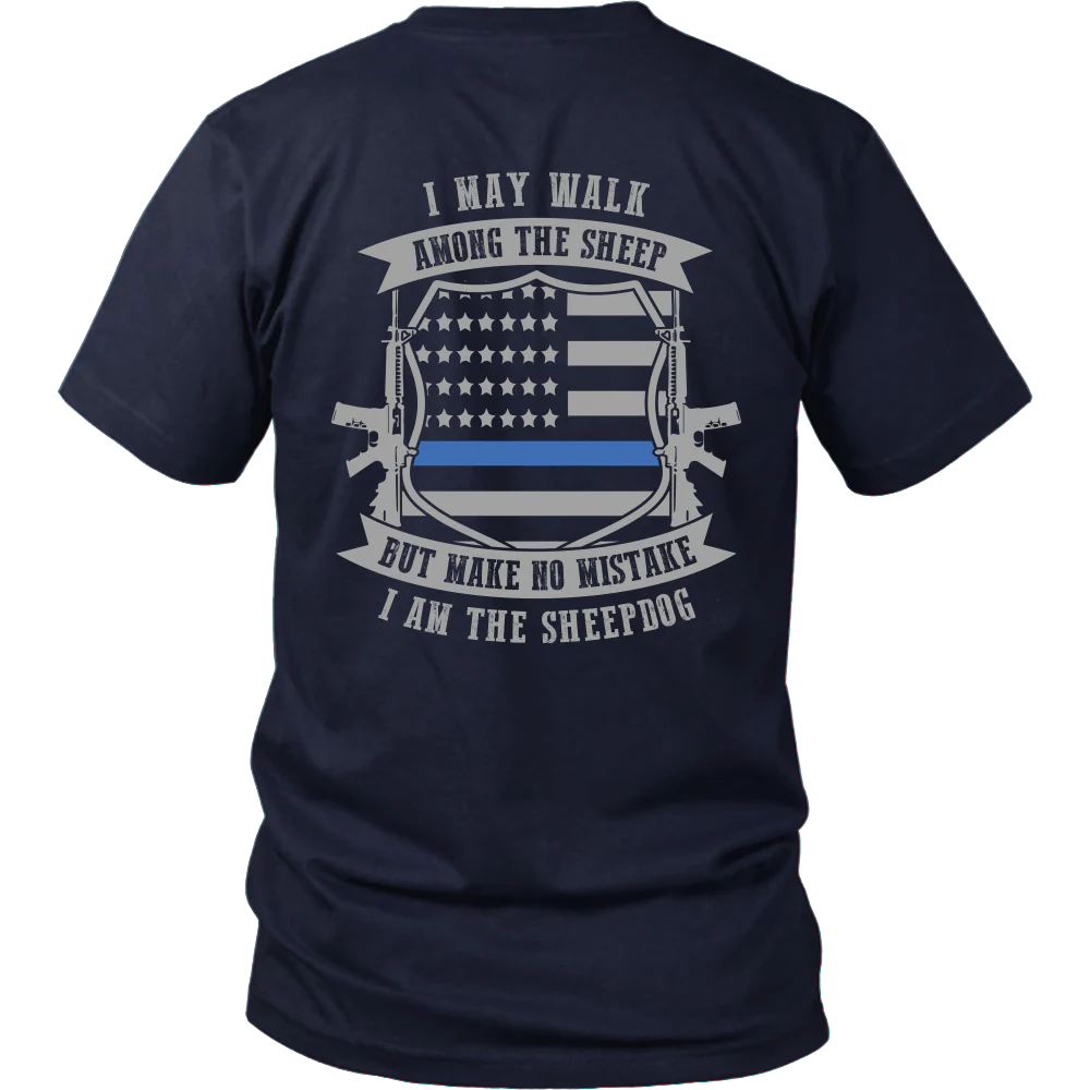 I Am The Sheepdog Shirt - Image 11