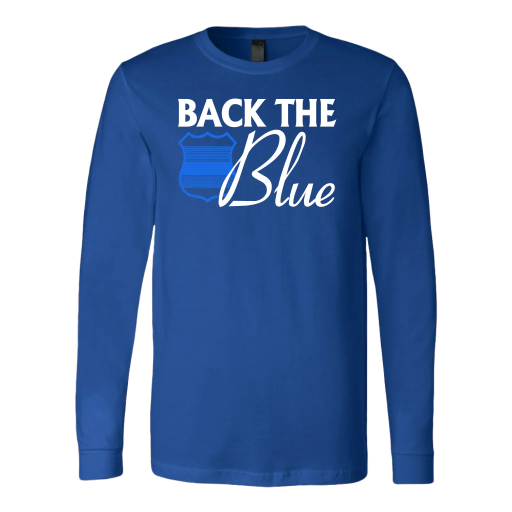 I Back The Blue T-Shirt - Image 11