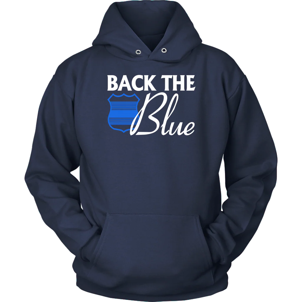 I Back The Blue T-Shirt - Image 17