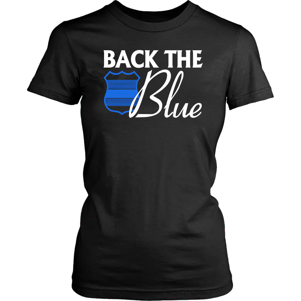I Back The Blue T-Shirt - Image 19