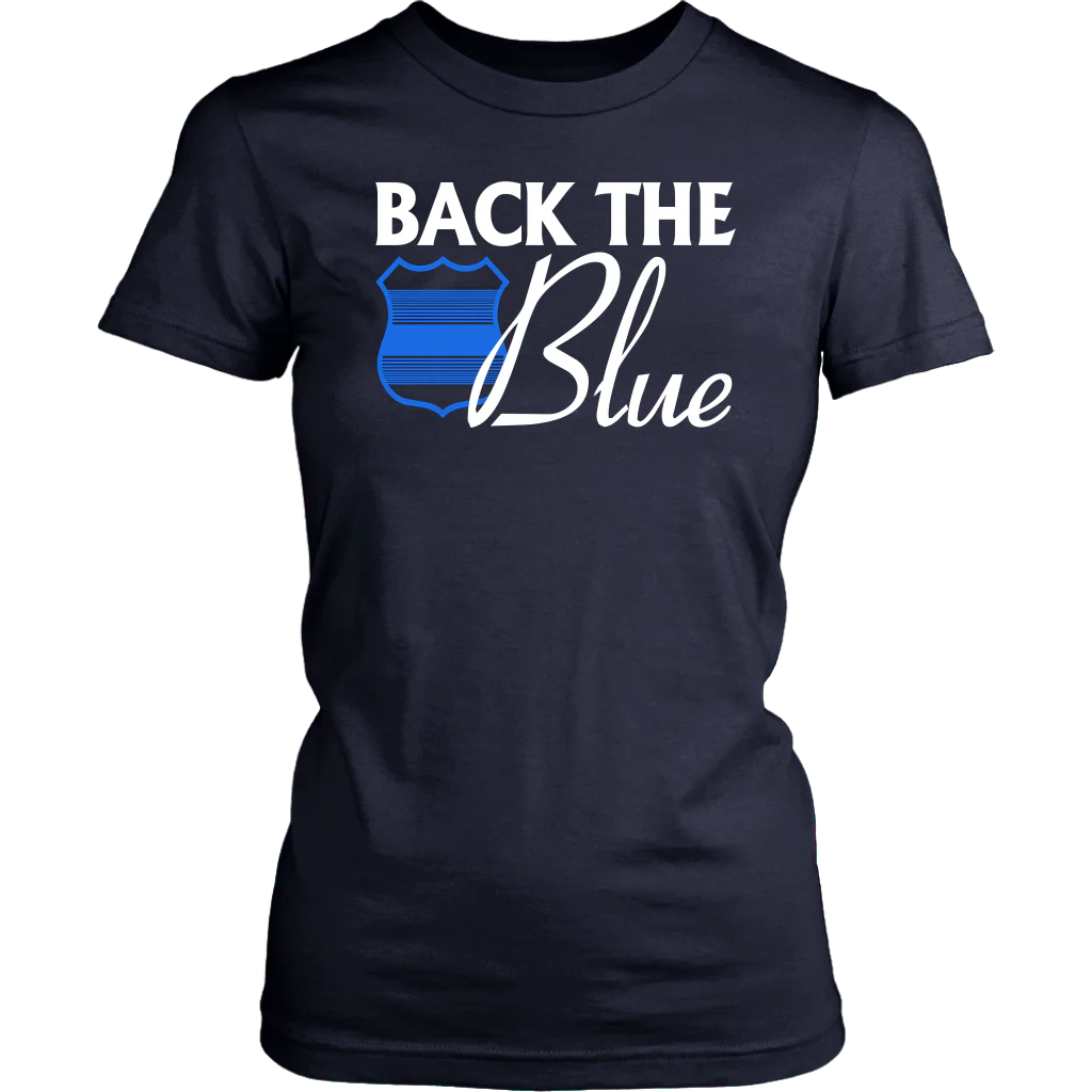 I Back The Blue T-Shirt - Image 23