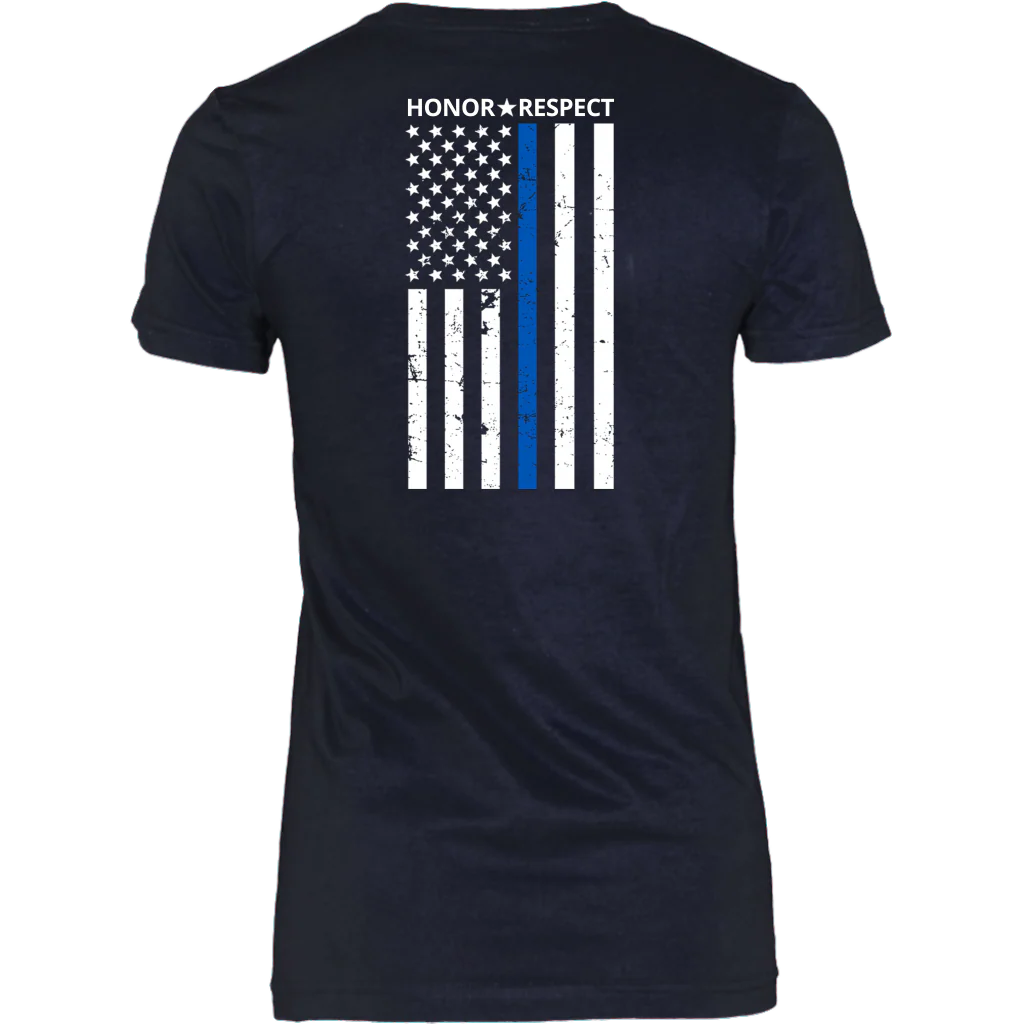 I Back The Blue T-Shirt - Image 24