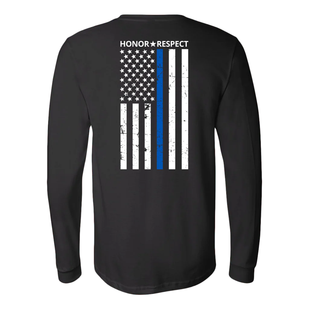 I Back The Blue T-Shirt - Image 8