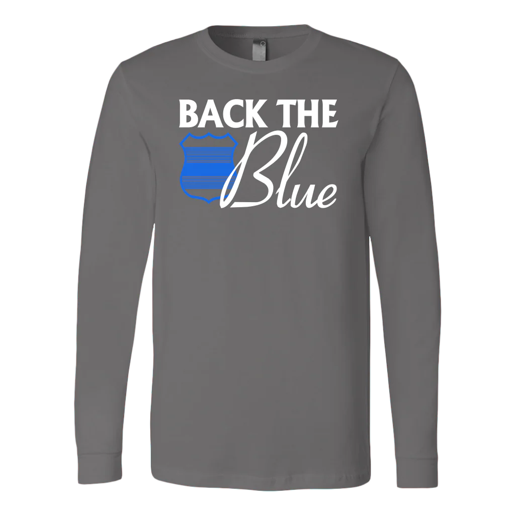 I Back The Blue T-Shirt - Image 9